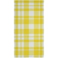 thumbnail image 7 of Dreamtimes Buffalo Plaid Yellow Hand Towel Set of 2, Highly Absorbent Soft Face Hand Towels for Bathroom, Kitchen, Hotel, Gym and Spa, 14 x 28 Inch, 14 x 28 Inch, 7 of 7