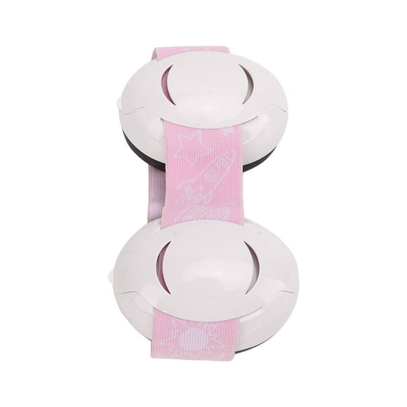 Cache-oreilles Anti-Sons pour Bébé, Cache-Oreilles pour Bébé Confortables pour le Voyage Rose