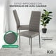 thumbnail image 3 of Juego De Comedor 4 Sillas y Mesa De Vidrio Templado Lexus gris 5, 3 of 6