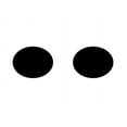 thumbnail image 2 of Rtint Fog Light Tint Covers Compatible with Dodge Ram 2002-2005 - Clear, 2 of 7