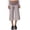 ANO40-Wine, variant on Women Fold Over Gaucho Pants Striped Wide Leg Low Rise Flowy Capri Pants Yoga Lounge Cropped Flare Bottoms Culottes Summer Red 2XL