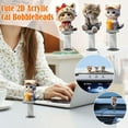 thumbnail image 2 of QHUDLV Shy Bobble Dashboard Toy,Cute Fun Bouncing Figure,Car Interior Decorative Gift, 2 of 9