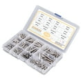 thumbnail image 2 of Écrou DI, 300pcs Acier Inoxydable M4 DI Vis Rondelle Assortiment Finition de Luxe, 2 of 14