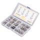 thumbnail image 2 of 300 Uds tornillos hexagonales de acero inoxidable M4 M5 DIN933 tuerca DIN934 arandela DIN125 para reparar muebles instrumentos mecánicos VoborMX herramienta, 2 of 8