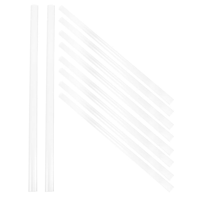 HLONK 10Pcs Bookbinding Slide Binders Spine Bars Slide Grip Binding Bars Plastic Slide Binders