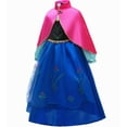 thumbnail image 2 of Anna Costume Toddle Princess Dresses up Girls Outfit Birthday Party 2-3Years(100), 2 of 8