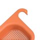 thumbnail image 1 of 2 uds colador de fregadero de cocina cestas colgantes de drenaje de frutas y verduras (naranja) JShteea Libre de BPA, 1 of 8