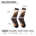 thumbnail image 5 of Yiaed Cute Big-Eared Mouse Print Great elasticity Crew Socks Sports socks for Men and Women, 5 of 5