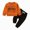 R222-Orange, variant on NOLDARES Toddler Baby Boy Fall Winter Outfits Print Crewneck Sweatshirt Casual Pants 2pcs Clothes Set Casual Clothing(Orange,0-6 M)