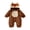 Khaki, variant on RUINIXCW Toddler Baby Girl Christmas Reindeer Costume Kid Infant Fall Winter Xmas Clothes Warm Fleece Snowsuit Jumpsuit Long Sleeve Hooded Zip Romper