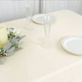 thumbnail image 5 of BalsaCircle 54" x 96" Polyester RECTANGULAR Tablecloth Table Linens Beige, 5 of 8