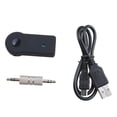 thumbnail image 1 of Adaptador receptor de audio estéreo para coche inalámbrico Bluetooth USB de 3,5 mm, 1 of 1