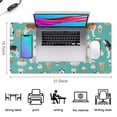 thumbnail image 5 of Long Mouse Pads for Desk,Husky and Coffee Desk Mats on Top Of Desks, Desk Mouse Pad Extra Large with 3mm Non-Slip Base and Stitched Edge for Gaming,Office,Work,Home 31.5"x15.7", 5 of 6