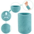 thumbnail image 3 of Bandes de Poignet de Tennis Absorbantes pour Football Basketball Course, 3 of 6