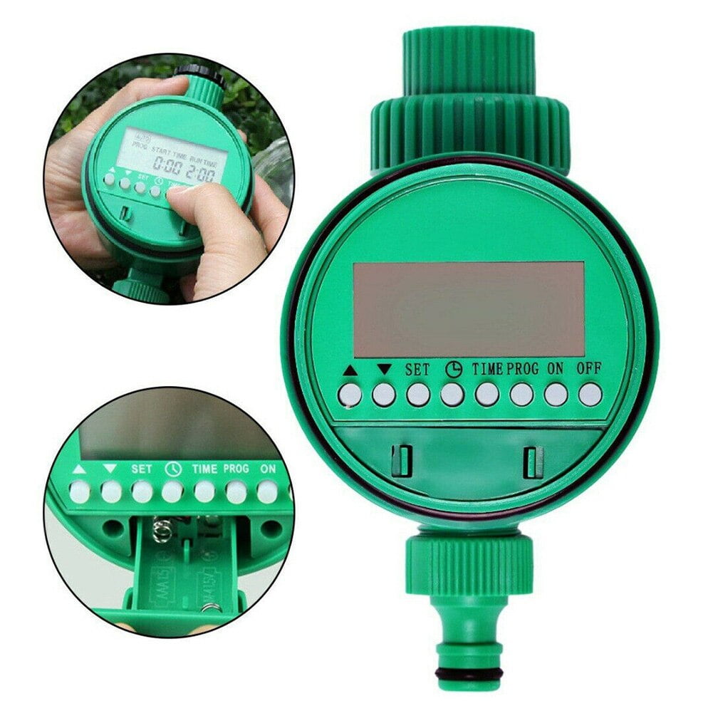 Details about   Two Dial Home Water Timer Garden Automatic Elec  Faucet Irrigation Controller 