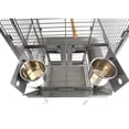 Macaw Bird Cages With Primer Wheels Reference: 61 Large Parrot Cage Rolling Caster Wheels Large Bird Cage