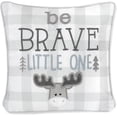thumbnail image 3 of Wendy Bellissimo 4pc Nursery Bedding Baby Crib Bedding Set (Grey Moose & Bear), 3 of 4