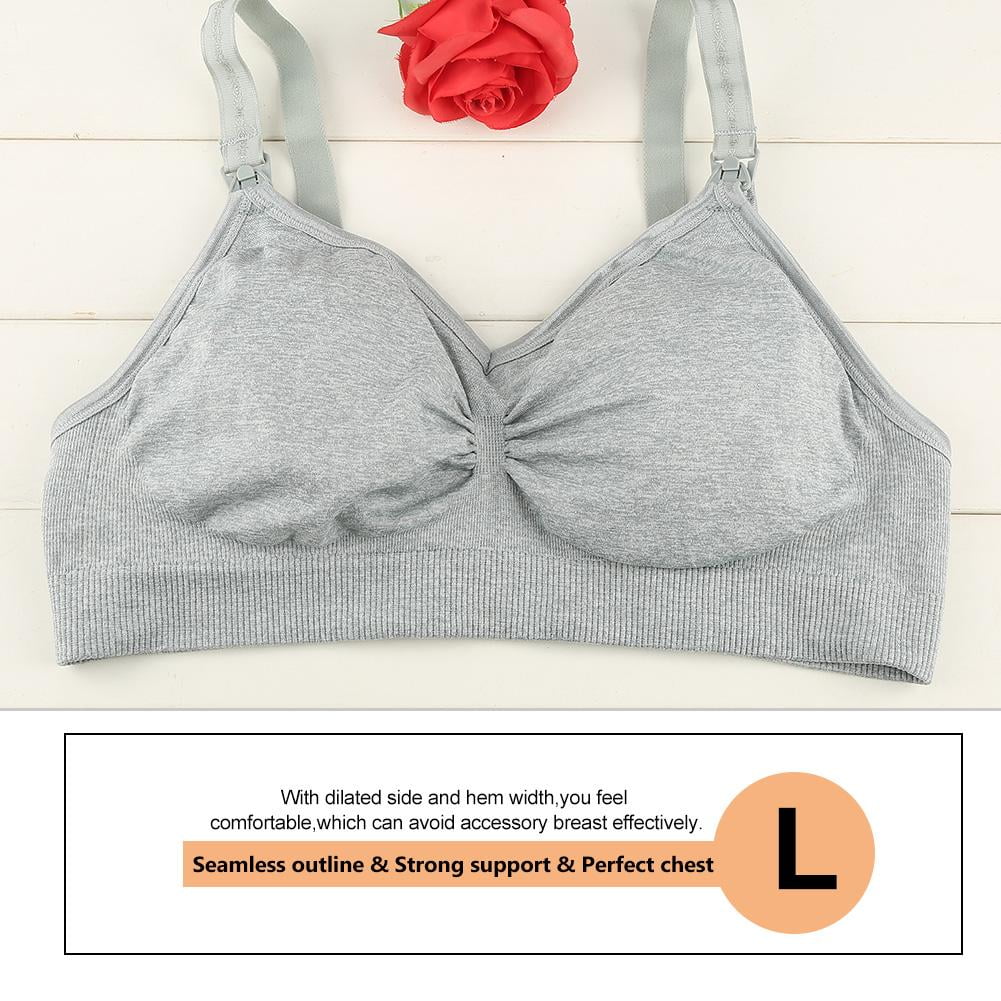 LYUMO LYUMO Cotton Padded WireFree Maternity Underwear Nursing