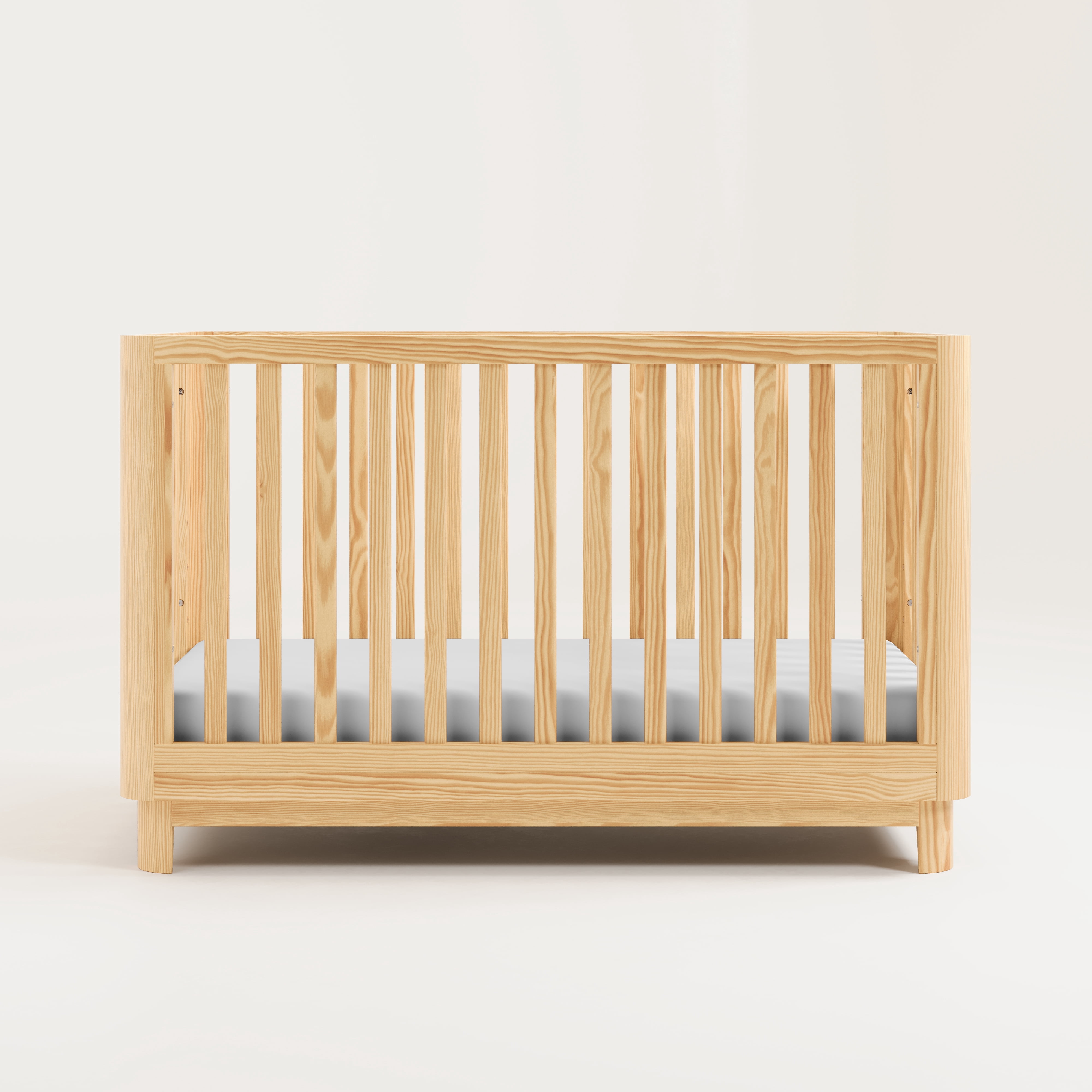 Storkcraft Santos 3-in-1 Convertible Baby Crib, Natural