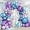 E-blue Purple Balloon -412, variant on 412pcs Blue Purple Balloon Garland Arch Kit, 18 12 10 5 inch Different Sizes Blue Purple Pearlescent Metallic Balloons for Princess Winter Wonderland Girl Baby Party Decorations