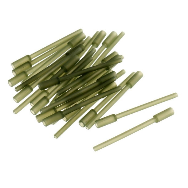 Almencla 60pcs Inline Lead Inserts for Carp Fishing Lead Weights Leads  Plastic Tubes
