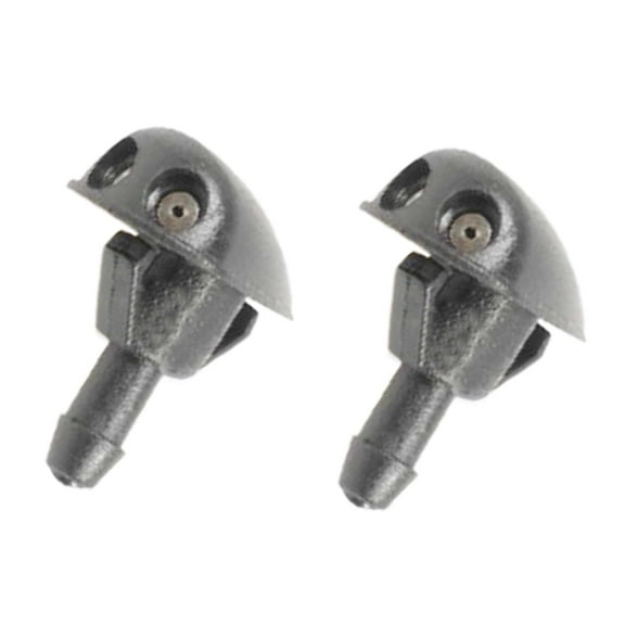 MotorKing Compatible with 99-04 Honda CRV 2.0L 2.4L Windshield Washer Fluid Nozzle Jet Sprayer Set of 2PCS New 1999 2000 2001 2002 2003 2004