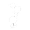thumbnail image 5 of S SERENABLE Flower Display Stand ,Round Backdrop Rack ,Metal Aisle Decor ,Party Floral Shelf Flower Arrangement Holder for Birthday Party White, 5 of 8