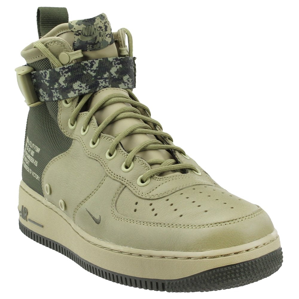 Nike Mens SF Air Force 1 Mid Athletic Sneakers Walmart