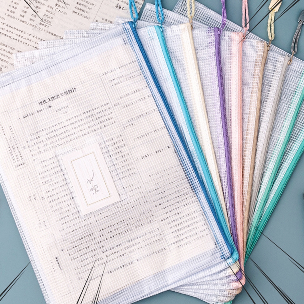 Waterproof File Folder Letter Size File Wallet Office Documents Folder Bag