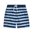 thumbnail image 1 of Polo Ralph Lauren BLUE MULTI Little Boys Kailua Striped Swim Trunks, US 6, 1 of 1
