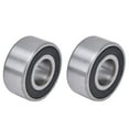 thumbnail image 3 of Roulements 2 Pcs Roulement à Billes à Double Rangée Fonctionnement à Grande Vitesse Excellente Fabrication Fournitures Industrielles pour Machines Agricoles, 3 of 7
