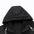 thumbnail image 4 of Men's UPF 50+ Sun Protection Hoodie Jacket Full Zip Lightweight Long Sleeve Performance Fishing Shirts Hiking Outdoor, 4 of 6