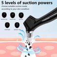 Blackhead Remover Vacuum,USB Interface Type Pore Cleaner with Hot&Cold