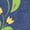 HEATHER NAVY, variant on Frozen - Fall - Anna In A Flower Frame - Toddler & Youth Girls Short Sleeve Graphic T-Shirt