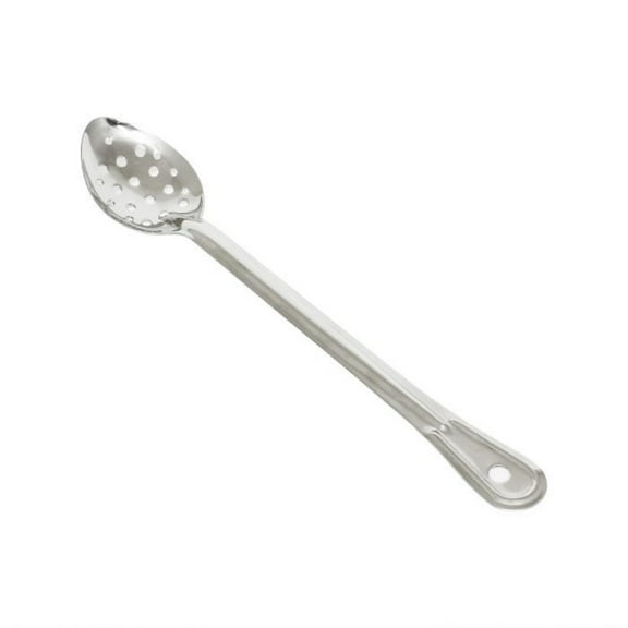Truecraftware – 15- inch Heavy Duty Perforated Basting Spoon with Hanging Slot, Stainless Steel