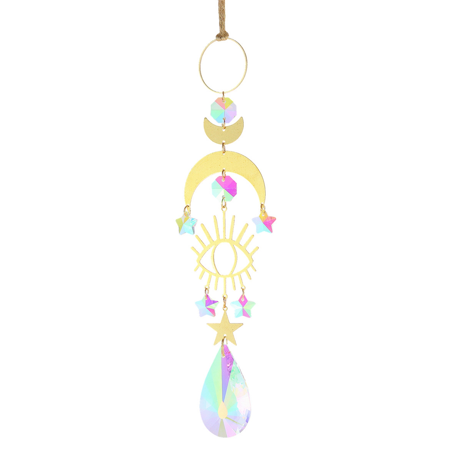 KUNyu Suncatcher Pendant Well Reflected Shiny Practical Home Office