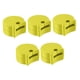 thumbnail image 1 of 5 almohadillas para pulgar del clarinete, fundas de apoyo para los dedos, antideslizantes, de repuesto, ligeras, portátiles y ergonómicas, para Amarillo, 1 of 8