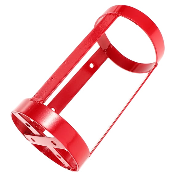 EXHUMKY Fire Extinguisher Bracket Heavy Duty Mounting Red 1Set for Factory Use