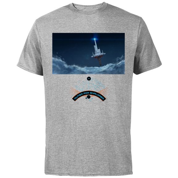 Star Wars The High Republic Outer Rim Explorer - Short Sleeve Cotton T-Shirt for Adults - Customized-Athletic Heather