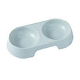 thumbnail image 1 of Double Bol pour Animaux de Compagnie Distributeur d'Eau et de Nourriture pour Chien en Acier Inoxydable Bol de Boisson pour Animaux Distributeur Bol pour Chien Chat Chiot Distributeur de Nourriture pour Chien Fournitures Z, 1 of 3