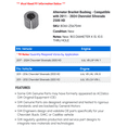 thumbnail image 2 of Alternator Bracket Bushing - Compatible with 2011 - 2024 Chevy Silverado 2500 HD 2012 2013 2014 2015 2016 2017 2018 2019 2020 2021 2022 2023, 2 of 2