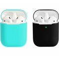 thumbnail image 1 of 2 Pack Compatible Case Ultra Thin Soft Cover Silicone Protective Skin for Apple Airpod 1 2 Case, 1 of 7