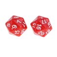 thumbnail image 3 of Paquete de 10 Dados D20 Sunnimix para Jugar D&D RPG Party Games, 3 of 7