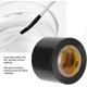 thumbnail image 2 of 4pcs Electrical Tape Electrician Pvc Waterproof Film Electrical Insulated Sealing Tape,4.4cm Wide,11m Long(black), 2 of 5