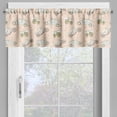 thumbnail image 4 of Surfboard Valance & Tier Curtain 3 pcs Set, Surfboards Transported on Vehicles Cars Bikes Motorcycles California, Window Treatments Room Kitchen Decor, 4 Sizes, Peach Brown Olive Green, by Ambesonne, 4 of 6
