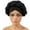 Black, variant on Pxiakgy Boho Braided Turban Hat African Turbans For Women Headwraps For Black Women Braid Silky Turban Hats Black One size