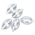 thumbnail image 1 of LEFU for Transparent Cast In-Line Bubble Float Fishing Hollow Balls Oval Slip - 5 Pack ABS Plastic Fishing Floats for Lake, Stream, Fly Fishing - Adjustable Water Weight Control, 1 of 9