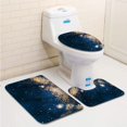 thumbnail image 1 of ABPHQTO Fuegos artificiales navideños hermosos Juego de alfombras de baño de 3 piezas Alfombra de baño Alfombra de contorno y tapa de inodoro ABPHQTO Cont-CHAPPLE-11243, 1 of 2