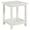Distressed White, variant on Payne Wood End Table with Shelf Distressed Brown