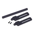 thumbnail image 4 of Baohd RCGOFOLLOW Aluminum Alloy Durable Front And Rear Bumper Wear-resistant Rc Front And Rear Bumper For 1/10 Axial Silver, 4 of 6